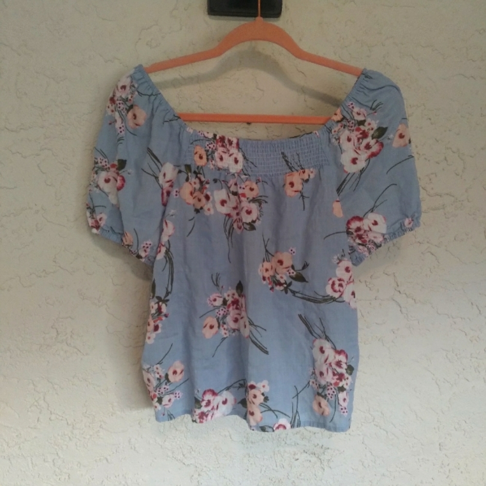 a.n.a | Med.Floral Top